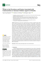 Trends in the prevalence and factors associated with undernutrition in Tunisian children aged 0-23 months