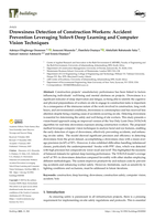Drowsiness detection of construction workers : Accident prevention leveraging Yolov8 deep learning and computer vision techniques