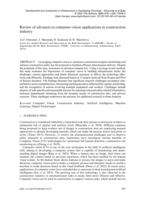 Review of advances in computer-vision applications in construction industry