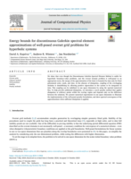 Energy bounds for discontinuous Galerkin spectral element approximations of well-posed overset grid problems for hyperbolic systems