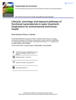 Lifecycle, toxicology, and exposure pathways of functional nanomaterials in water treatment: Implications for environmental and human health
