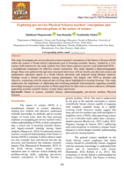 Exploring pre-service physical sciences teachers’ conceptions and misconceptions of the nature of science
