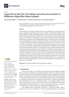 Legionella in the city : Unveiling Legionella pneumophila in Hillbrow’s high-rise water systems