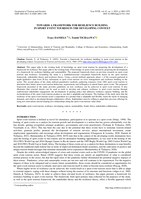 Towards a framework for resilience building in sport event tourism in the developing context