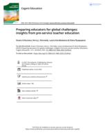 Preparing educators for global challenges: insights from pre-service teacher education