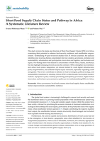 Short food supply chain status and pathway in Africa : A systematic literature review