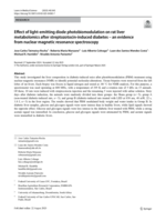 Effect of light-emitting diode photobiomodulation on rat liver metabolomics after streptozotocin-induced diabetes - an evidence from nuclear magnetic resonance spectroscopy