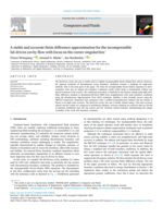 A stable and accurate finite difference approximation for the incompressible lid-driven cavity flow with focus on the corner singularities