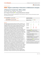 Digital leadership in education : a bibliometric analysis of research trends from 1993 to 2024
