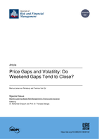 Price gaps and volatility : do weekend gaps tend to close?