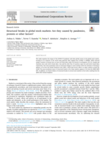 Structural breaks in global stock markets : Are they caused by pandemics, protests or other factors?