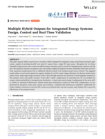 Multiple hybrid outputs for integrated energy systems : Design, control and real-time validation