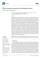 Radon exposure assessment : IoT-embedded sensors