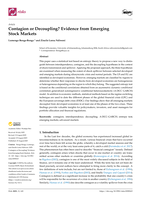 Contagion or decoupling? evidence from emerging stock markets