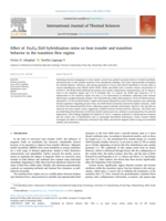 Effect of Fe3O4/ZnO hybridization ratios on heat transfer and transition behavior in the transition flow regime