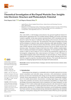 Theoretical investigation of ru-doped wurtzite zno : Insights into electronic structure and photocatalytic potential