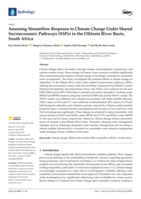 Assessing streamflow response to climate change under shared socioeconomic pathways (SSPs) in the Olifants river basin, South Africa