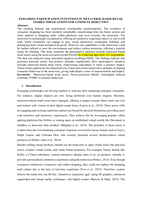 Exploring participation intentions in metaverse-based retail stores : implications for commute reduction