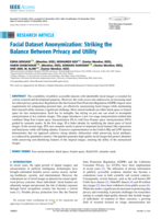 Facial dataset anonymization : Striking the balance between privacy and utility