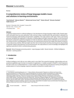 A comprehensive review of large language models: issues and solutions in learning environments