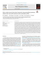 Heavy metals removal from mine wastewater using polysulfone membrane infused with waste plastic-derived carbon nanotubes as filler