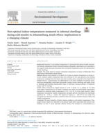Non-optimal indoor temperatures measured in informal dwellings during cold months in Johannesburg, South Africa : implications in a changing climate
