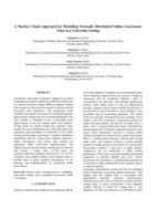 A Markov chain approach for modelling normally distributed online assessment time in a university setting