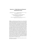 Behavesec : A mobile behavioural biometric authentication system