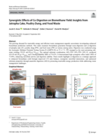 Synergistic effects of co-digestion on biomethane yield : insights from jatropha cake, poultry dung, and food waste