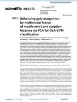 Enhancing gait recognition by multimodal fusion of mobilenetv1 and xception features via PCA for OaA‑SVM classification