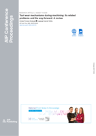 Tool wear mechanisms during machining: Its related problems and the way-forward : A review