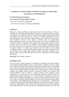Handling of fines during pyrometallurgical processes : challenges and prospects