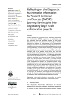 Reflecting on the diagnostic mathematics information for student retention and success (DMISRS) journey : Key insights into negotiating large-scale collaborative projects