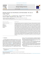 Planning off-grid rural electrification with MicroGridsPy : The case of Dugub, Nigeria