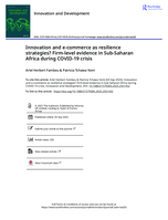 Innovation and e-commerce as resilience strategies? Firm-level evidence in Sub-Saharan Africa during COVID-19 crisis