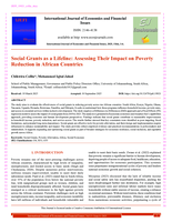 Social grants as a lifeline : Assessing their impact on poverty reduction in African countries