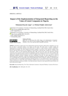 Impact of the implementation of integrated reporting on the value of listed companies in Nigeria