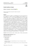 Double coalitions in graphs