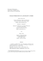 Characterization of a-excellent 2-tree