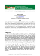 Female students' access to technology for learning and the attainment of SDG-5