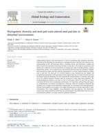 Phylogenetic diversity and seed pod traits altered seed pod fate in disturbed environments
