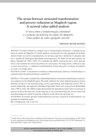 The nexus between structural transformation and poverty reduction in Maghreb region. A sectoral value-added analysis