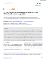 An eDNA survey of plant biodiversity in a local dam Within South Africa's largest city