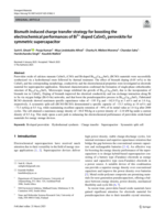 Bismuth induced charge transfer strategy for boosting the electrochemical performances of Bi3+ doped CaSnO3 perovskite for symmetric supercapacitor