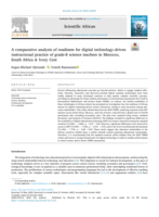 A comparative analysis of readiness for digital technology-driven instructional practice of grade-8 science teachers in Morocco, South Africa & Ivory Cost