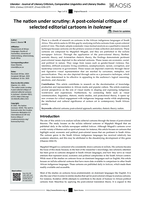 The nation under scrutiny : A post-colonial critique of selected editorial cartoons in Isolezwe