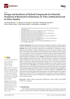 Design and synthesis of hybrid compounds for potential treatment of bacterial co-infections : In vitro antibacterial and in silico studies