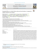 Household PM2.5 in a South African urban and rural setting : A comparative analysis using low-cost sensors