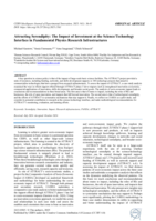 Attracting serendipity : the impact of investment at the science/technology interface in fundamental physics research infrastructures