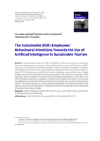 The sustainable shift : employees’ behavioural intentions towards the use of artificial intelligence in sustainable tourism